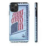 American Flag Tough Phone Case