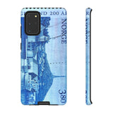 Norway Harbor Postage Stamp - Tough Phone Case