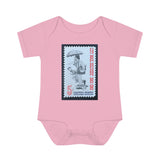 City Mail Stamp Baby Onesie