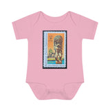 Hawaii State Stamp Baby Onesie