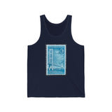 Mackinaw Bridge Stamp Tank Top