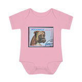 Boxer Dog Baby Onesie