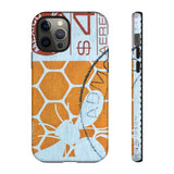 Honey Comb Bee Tough Phone Case