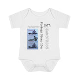 Seamstress 1977 Postage Stamp - Infant Baby Rib Bodysuit 0M - 24Mo