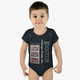 Doctor 1947 Postage Stamp - Infant Baby Rib Bodysuit 0M - 24Mo