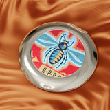 Bumble Bee Compact Travel Mirror