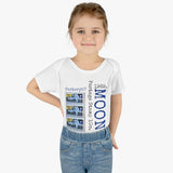 Space, First Man on the Moon 1969 Postage Stamp - Infant Baby Rib Bodysuit 0M - 24Mo