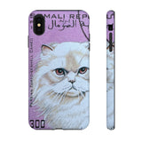 White Persian Cat Tough Phone Case