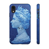 Queen Blue Stamp - Tough Phone Case