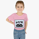 Panda Bear Asia Stamp Baby Onesie