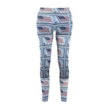 American Flag Stamp Leggings