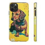 Dachsund Dog Tough Phone Case