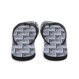 Chicken Stamp Flip Flops