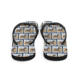 Doberman Dog Flip Flops