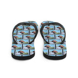 Basset Hound Dog Flip Flops