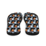 Violin Music Flip Flops