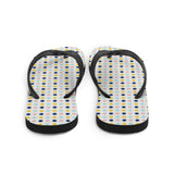 Polka Dot Print Flip Flops