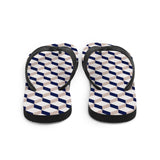 Boxy Print Flip Flops