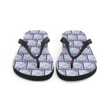 White Persian Cat Flip Flops