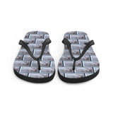Chicken Stamp Flip Flops