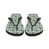 Davy Crockett Flip Flops