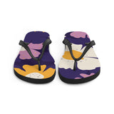 Flower Print Flip Flops