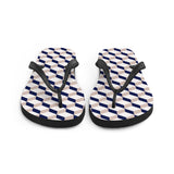 Boxy Print Flip Flops