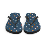 Spruce Tree Print Flip Flops
