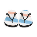 Faded Print Flop Flops