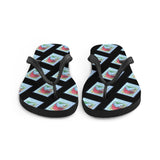 Mushroom Red 2 Flip Flops