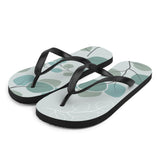 Leaves Print Flip Flops