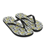 Lemon Citrus Flip Flops