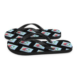 Mushroom Red 2 Flip Flops