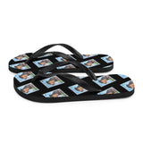 Rottweiler Dog 2 Flip Flops