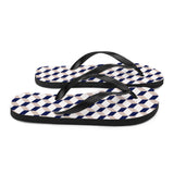 Boxy Print Flip Flops