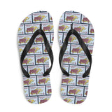Nebraska Cow Flip Flops