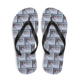 Chicken Stamp Flip Flops