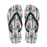Cocker Spaniel Dog Flip Flops