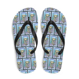 Fungi Mushroom Flip Flops