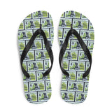 Davy Crockett Flip Flops