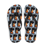 Violin Music Flip Flops