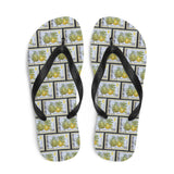 Lemon Citrus Flip Flops