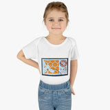 Honey Comb Stamp Baby Onesie