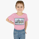 Dinosaur Stamp Baby Onesie