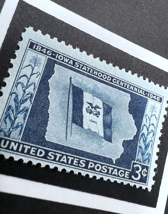 Iowa Framed #942