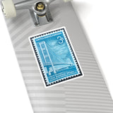 Mackinaw Bridge Stamp Sticker
