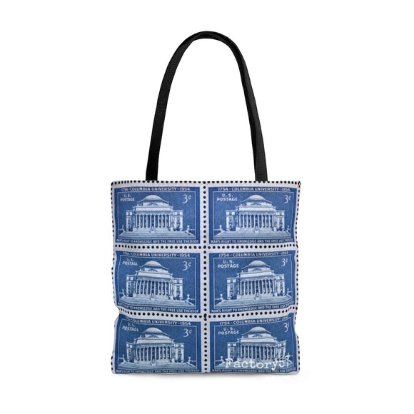 Columbia University 1954 Stamp Tote Bag