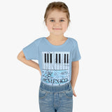 Piano Keys Stamp Baby Onesie
