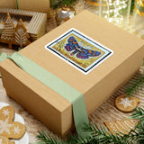 Moth Stamp Sticker