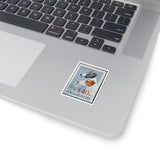 Fox Terrier Stamp Sticker